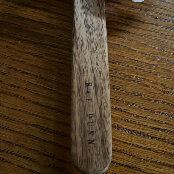 NIP Rae Dunn Christmas Holiday Tis The Season spoon rest & wooden spoon - Picture 3 of 4